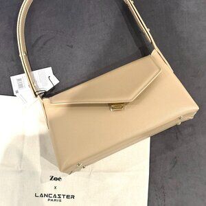 Lancaster Beige Fonce Zoé Shoulder Bag